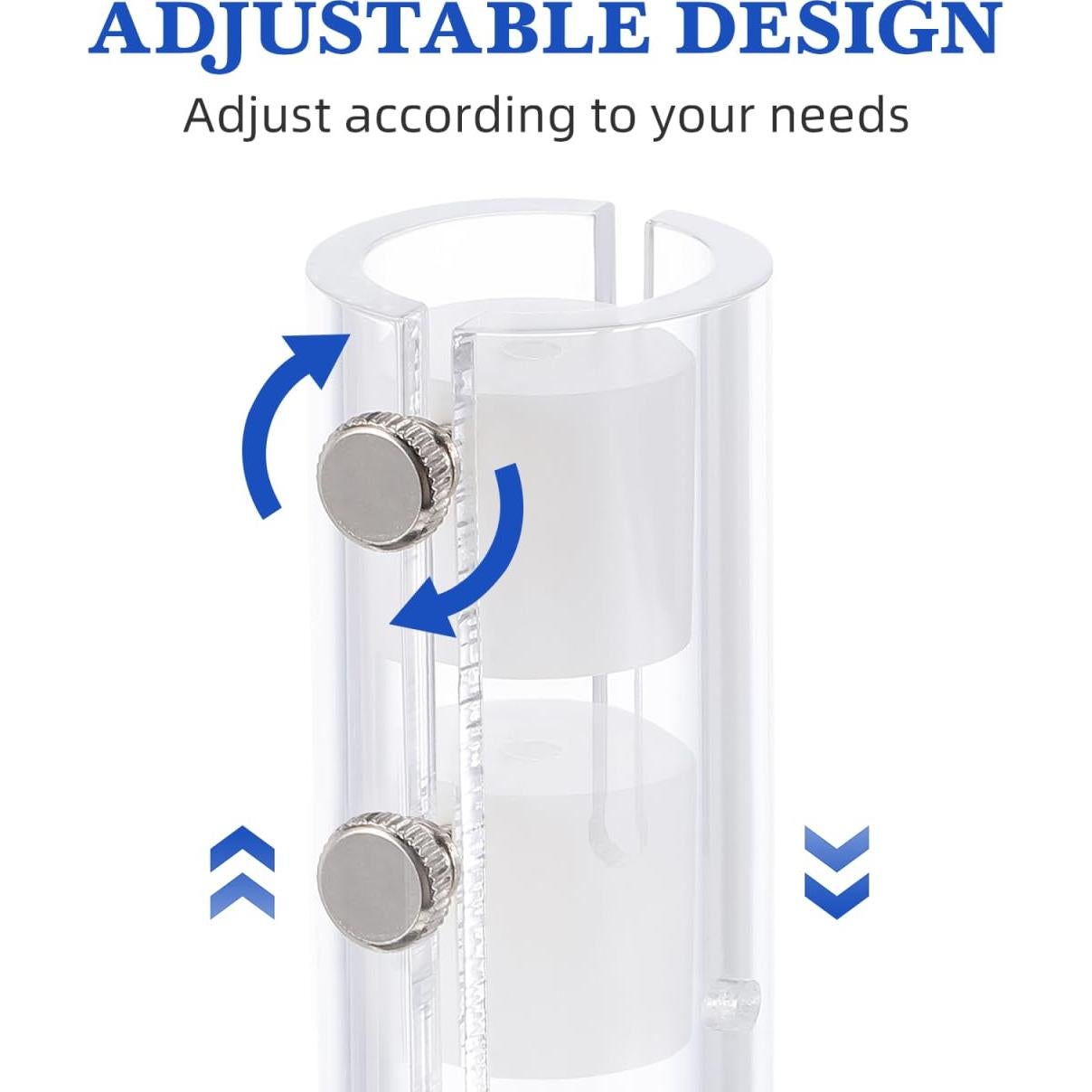 Restrictor de Ratón Acrílico Totority Ajustable 11x5x5cm