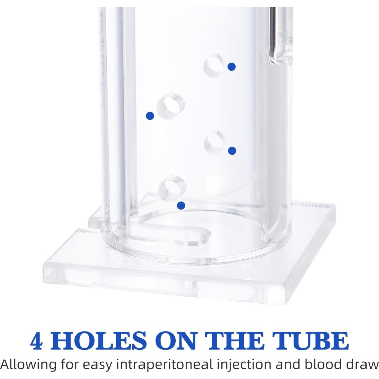 Restrictor de Ratón Acrílico Totority Ajustable 11x5x5cm
