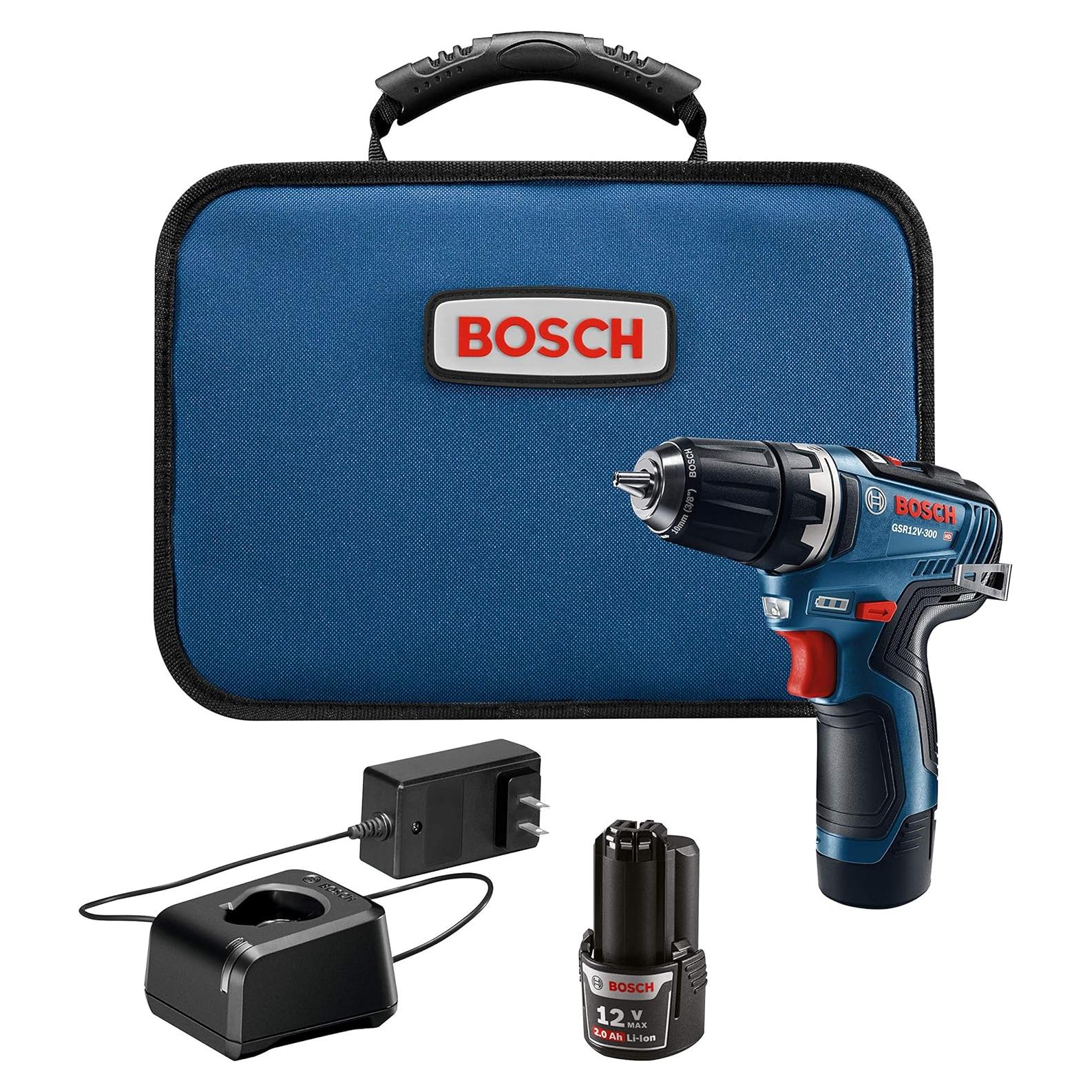 Bosch GSR12V-300B22 12V Max EC Brushless 3/8 In. Drill/Driver Kit