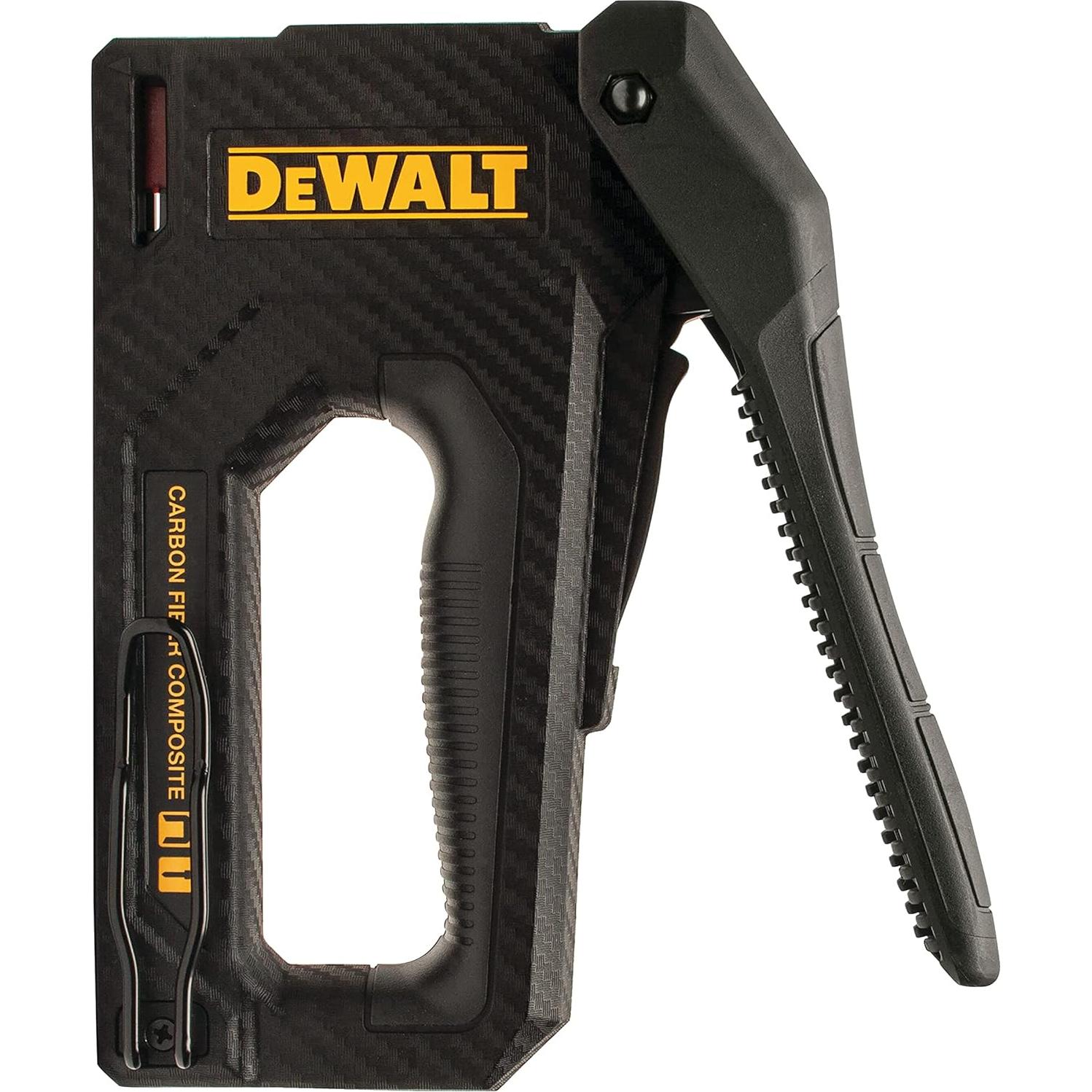 Grapadora Manual 2-en-1 DEWALT DWHT80276 + Grapas 3/8" Arrow 5000 Unidades