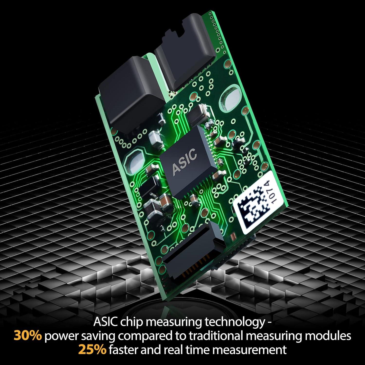 Medidor de Distancia Láser Prexiso P40A 40.96 m Pantalla Retroiluminada