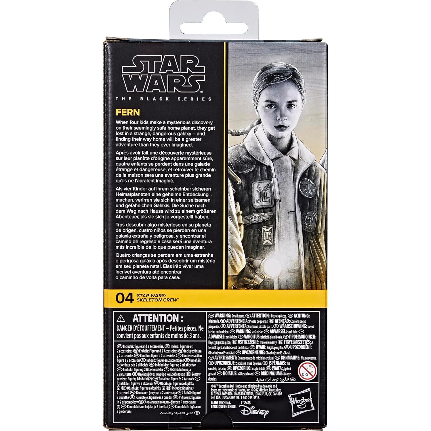 Figura de acción Star Wars La Serie Negra Fern 15 cm