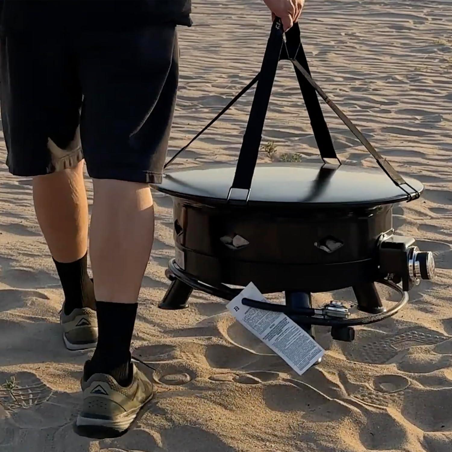 Hoguera de Propano Flame King 61 cm 58K BTU Portátil