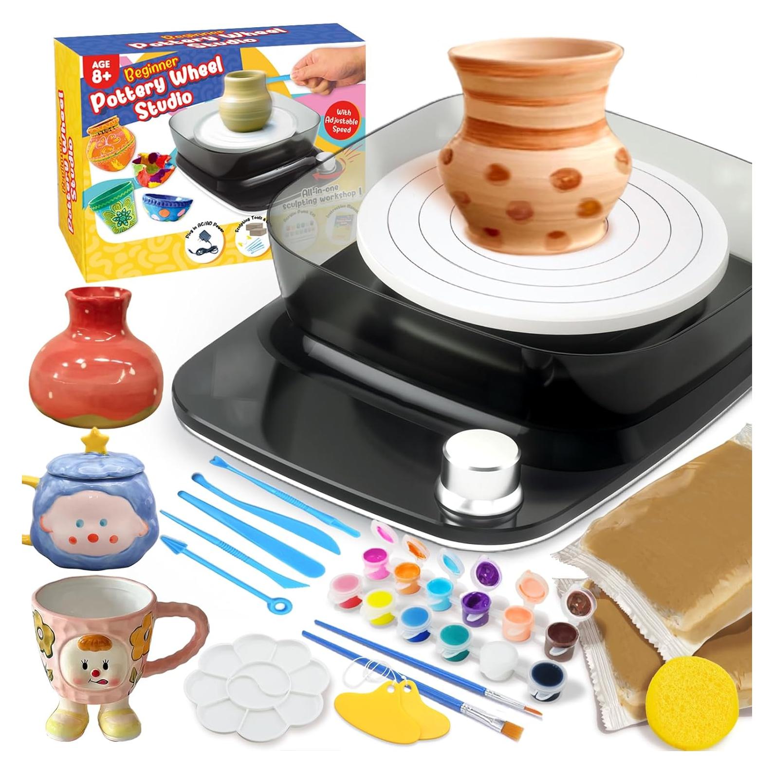 Torno de Alfarería Infantil Innofans - Kit Completo DIY 1.66kg