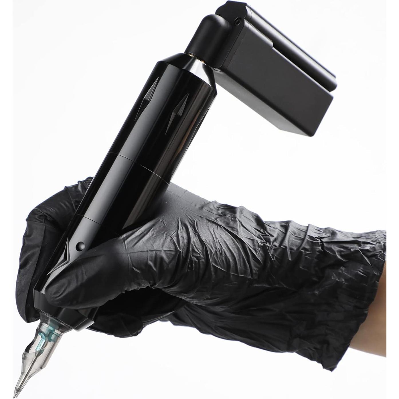 Kit de Tatuaje Inalámbrico STIGMA con 50 Agujas y Tinta