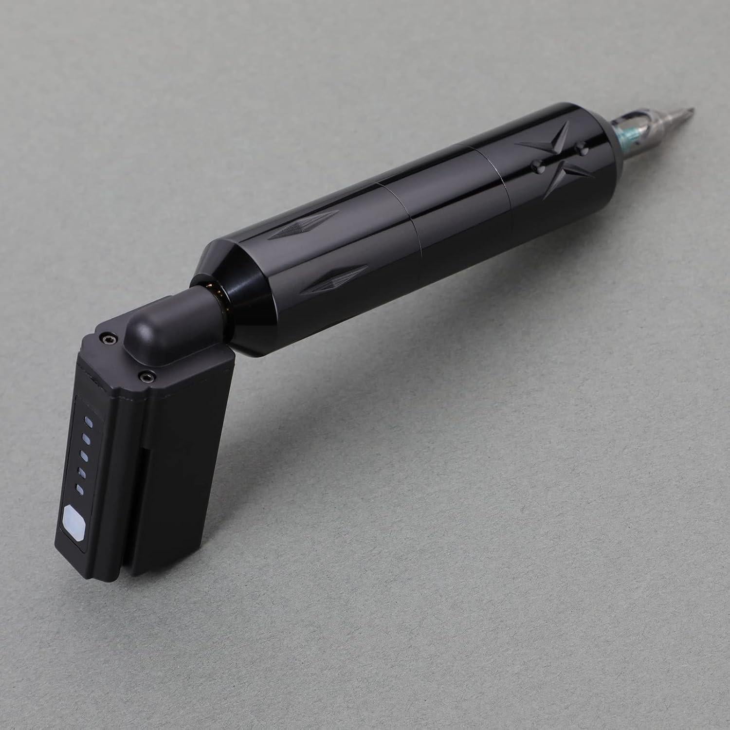 Kit de Tatuaje Inalámbrico STIGMA con 50 Agujas y Tinta