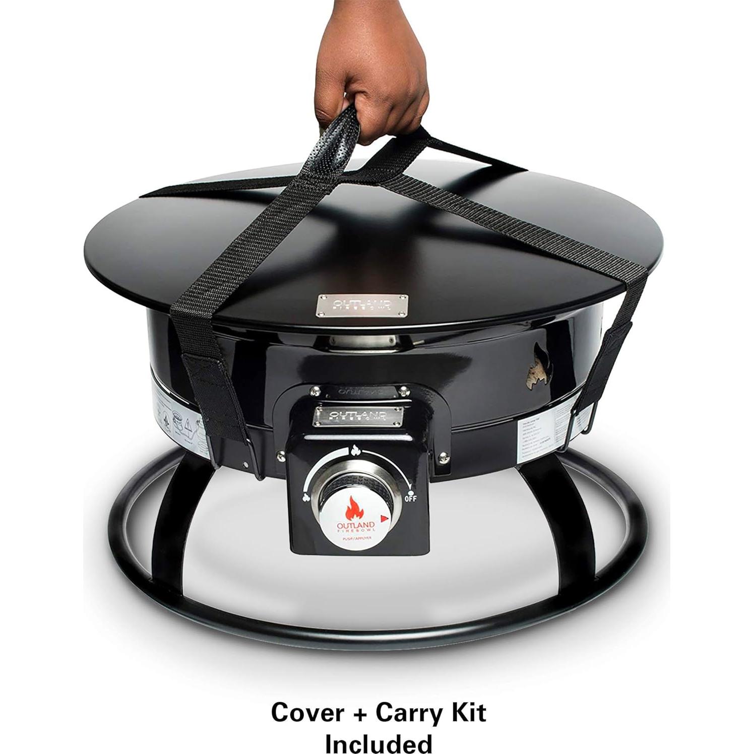 Fogón Portátil de Gas Propano Outland Living 893 19" Negro