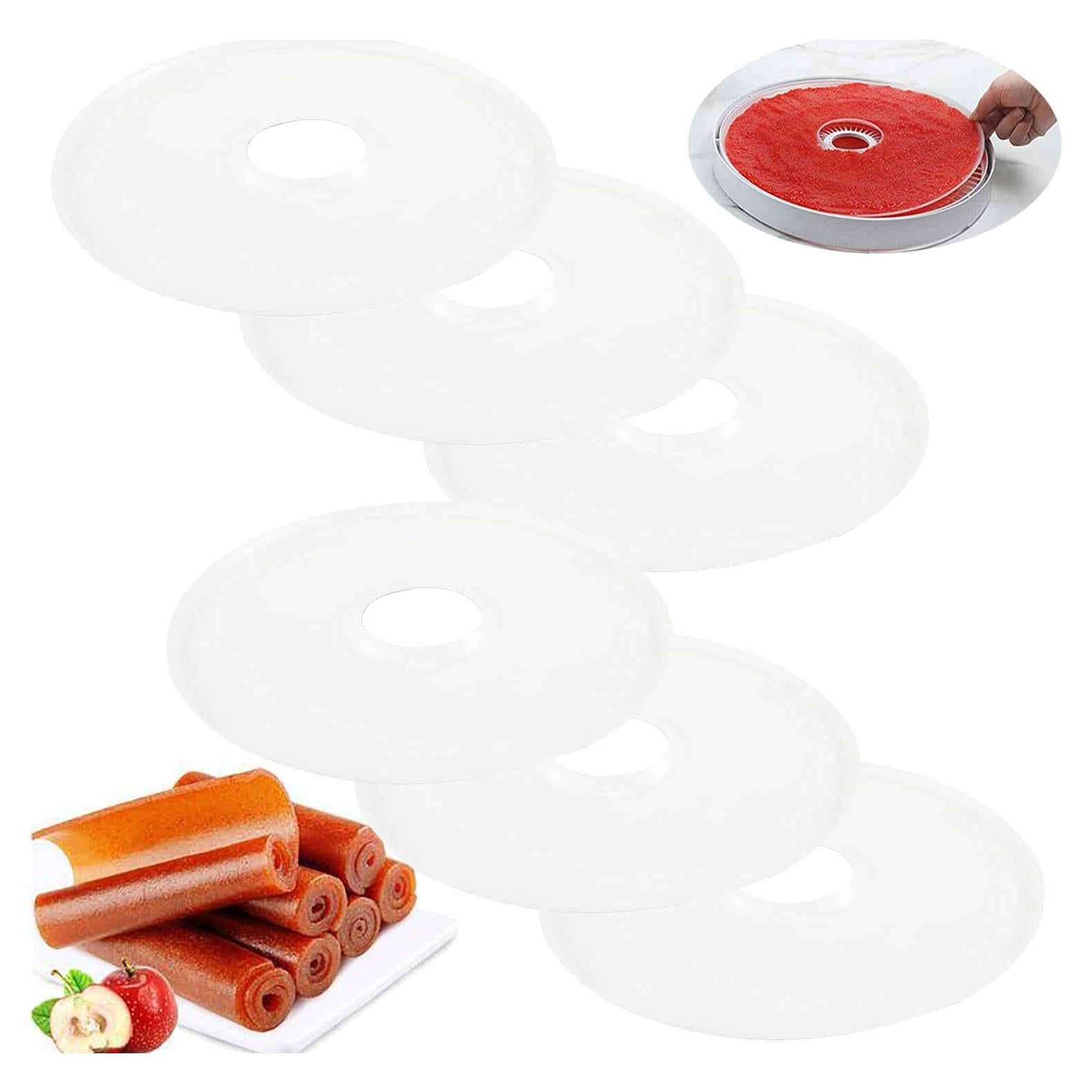 6 Bandejas Deshidratadoras Kosmosta 31 cm Redondas Reutilizables