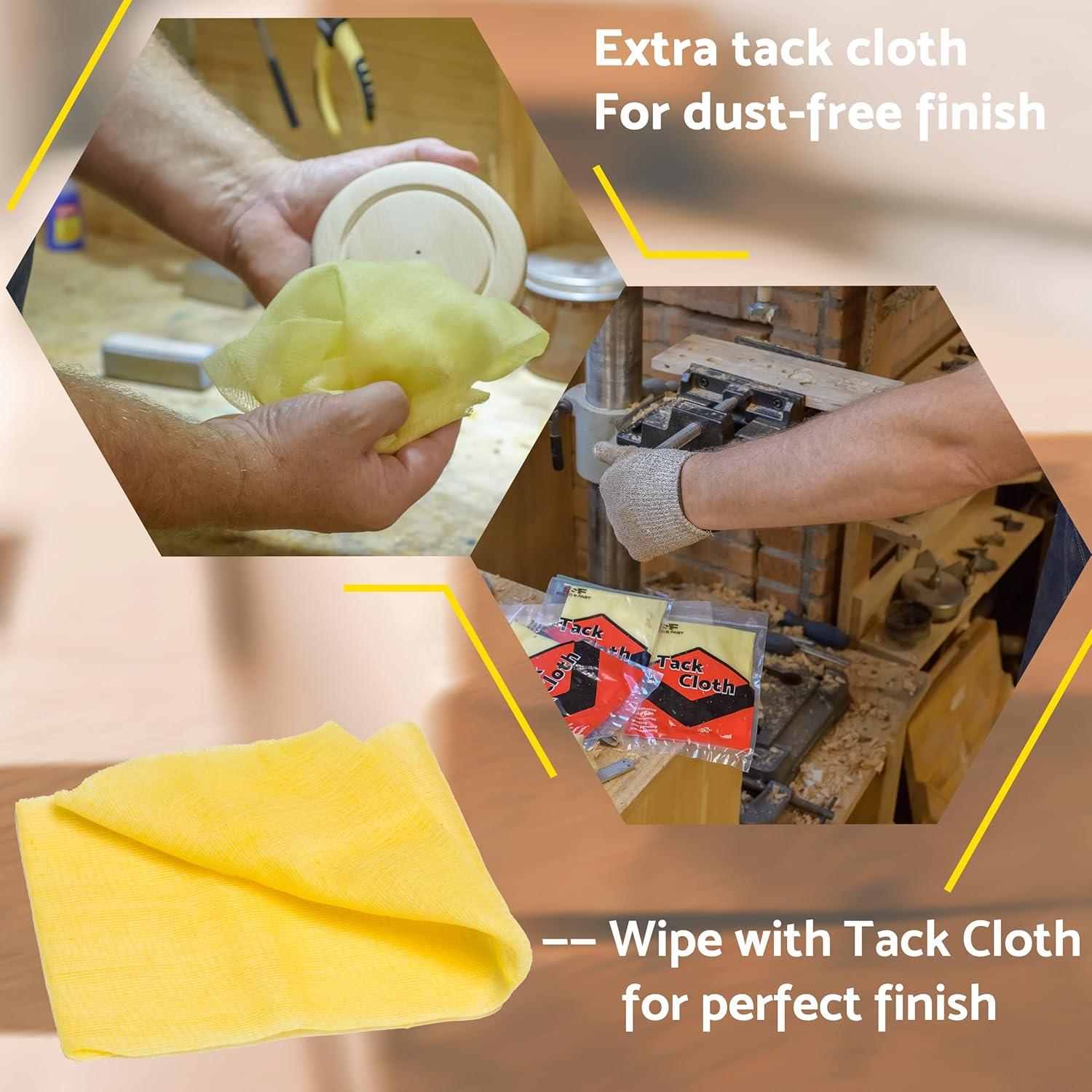 Papel de Lija 60 Granos S&F STEAD & FAST 70 Piezas