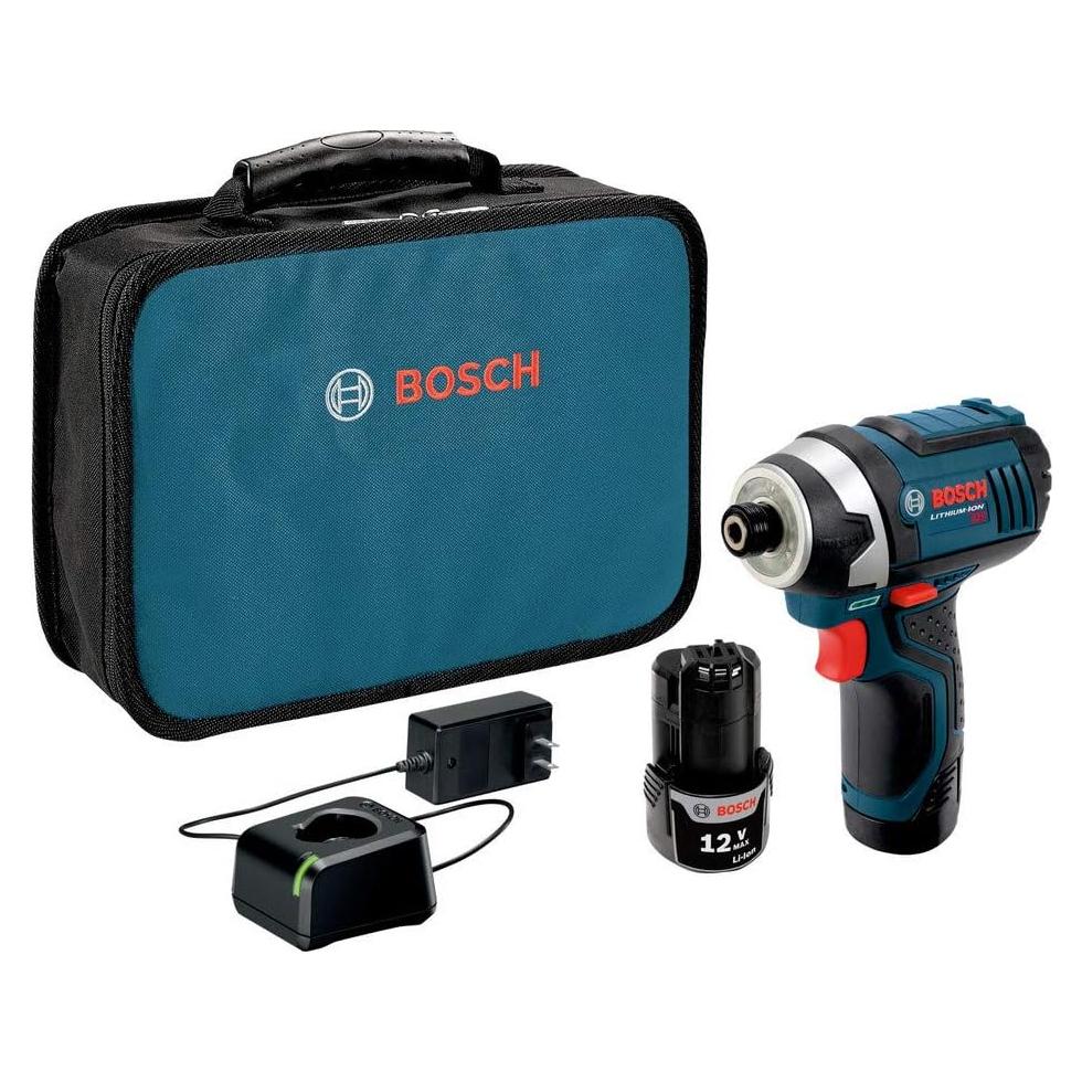 Destornillador de Impacto BOSCH PS41-2A 12V con 2 Baterías