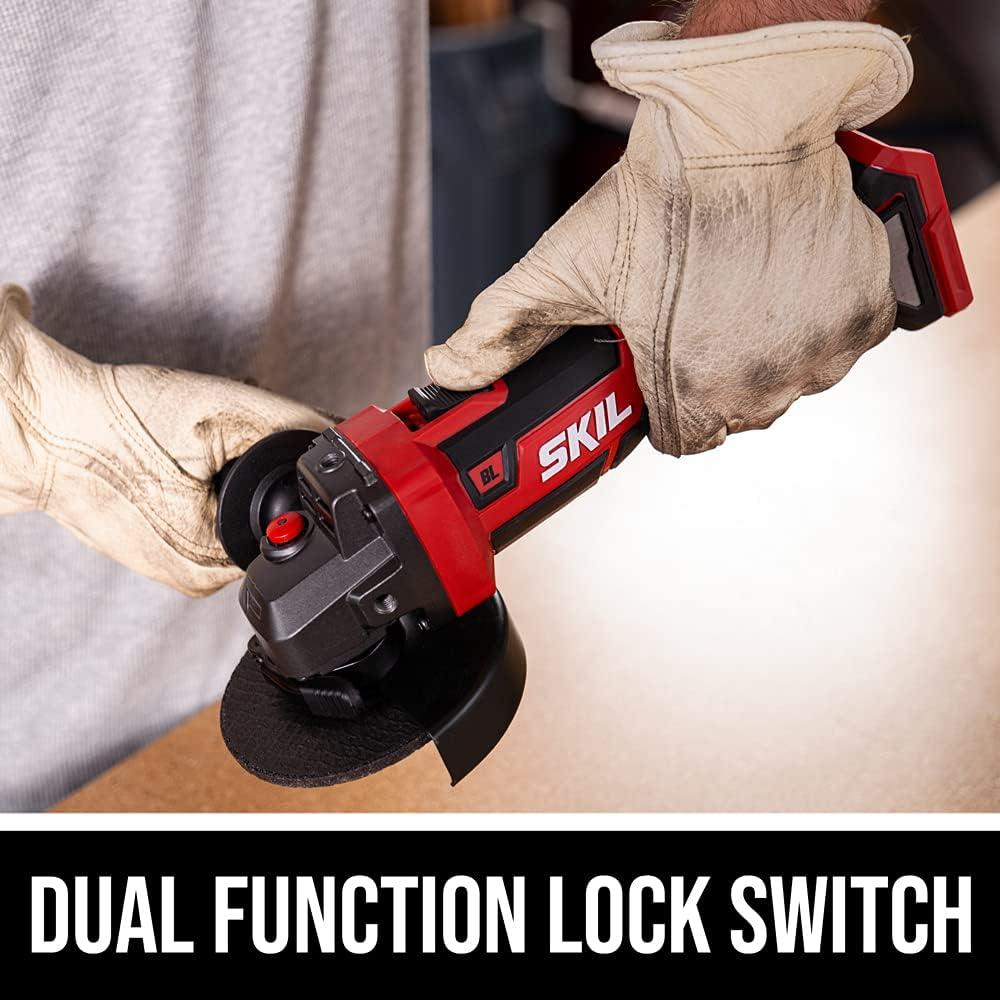 Amoladora Angular SKIL PWRCore 20V Sin Escobillas 5Ah