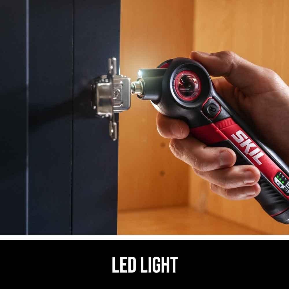 Destornillador Recargable SKIL Twist 2.0 4V con Luz LED