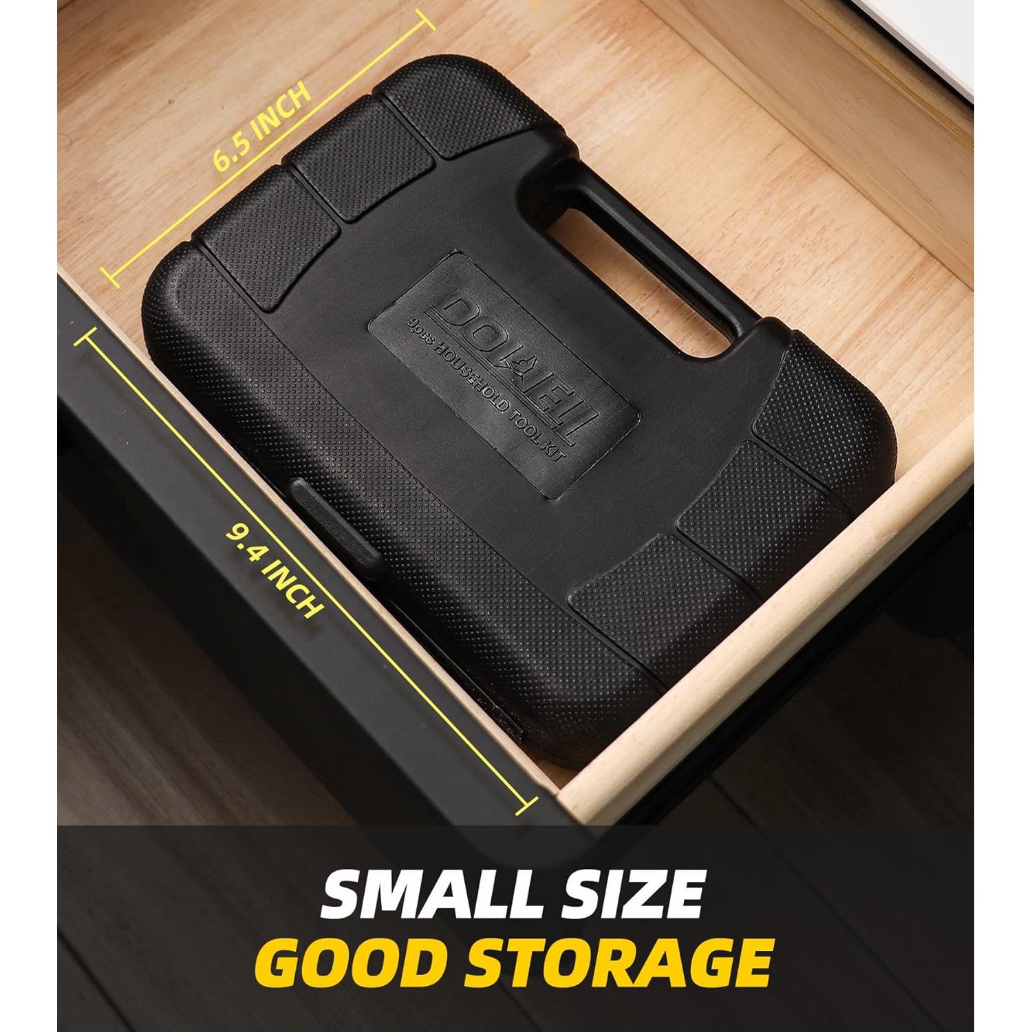 Juego de Herramientas DOWELL 9 Piezas con Caja de Almacenamiento