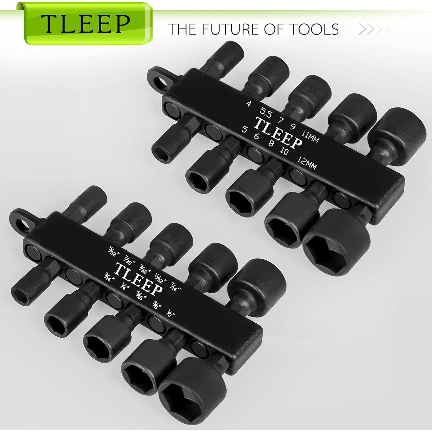 Juego de 20 Puntas de Destornillador TLEEP Acero Vanadio