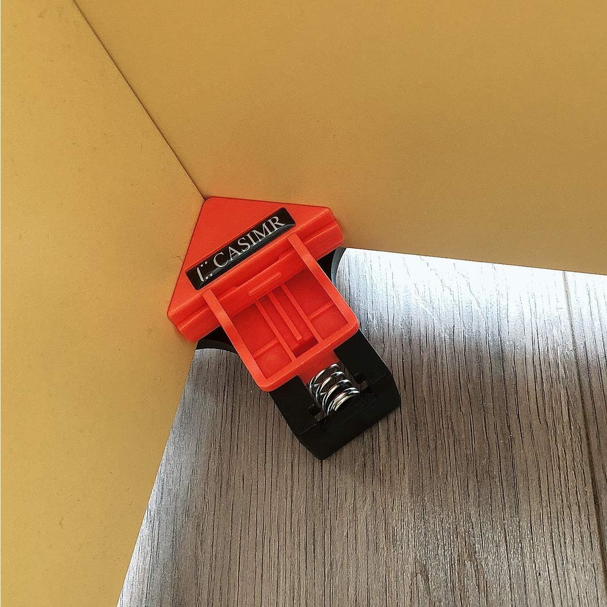 Abrazaderas de Esquina 90° CASIMR - Paquete de 4 Ajustables