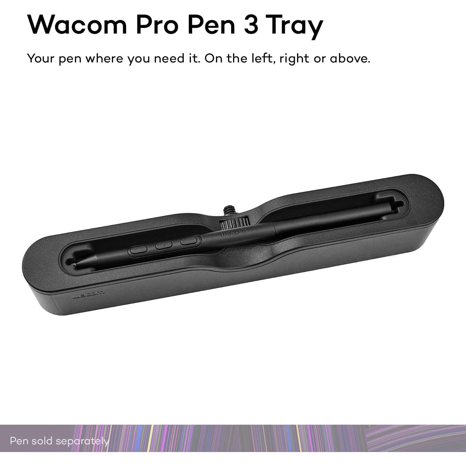 Bandeja Pro Pen 3 Wacom para Cintiq Pro 27, Negro