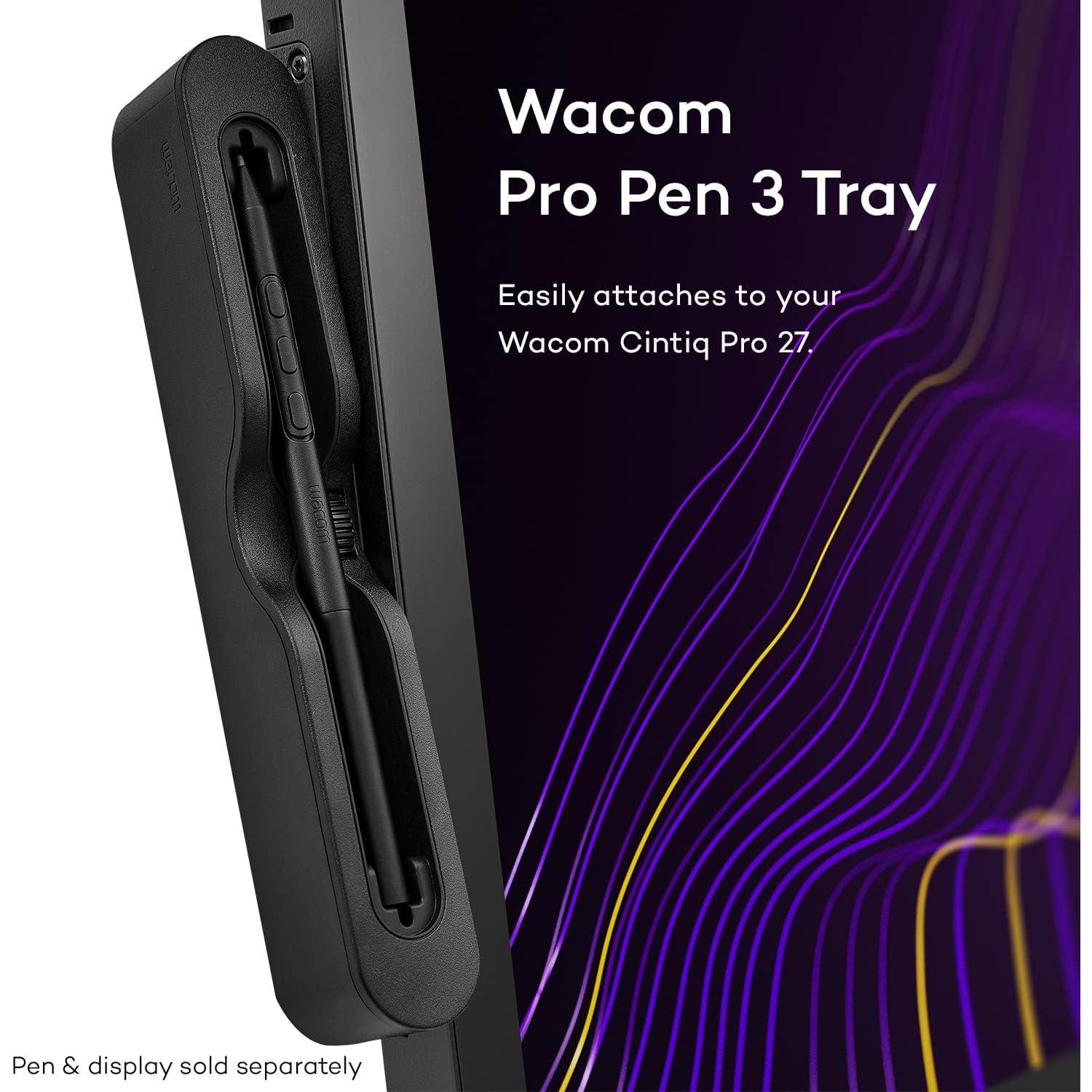 Bandeja Pro Pen 3 Wacom para Cintiq Pro 27, Negro