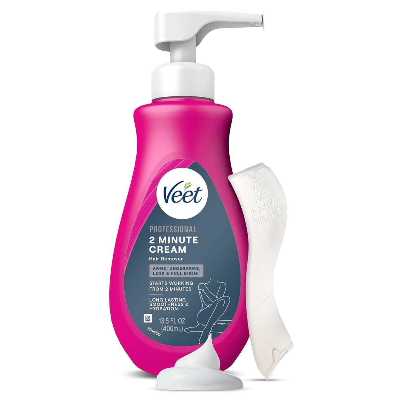 Crema Depilatoria Veet Profesional 2 Minutos 400ml Piel Sensible