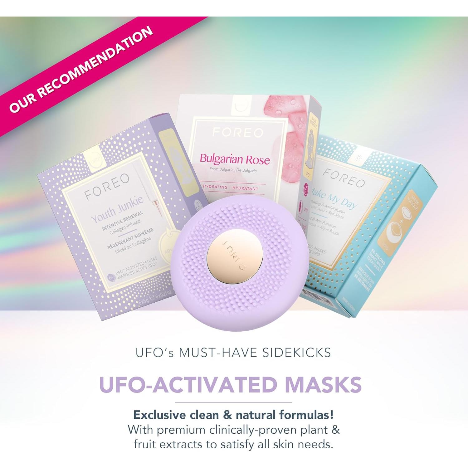 Dispositivo Facial Portátil FOREO UFO 3 go - Hidratante LED