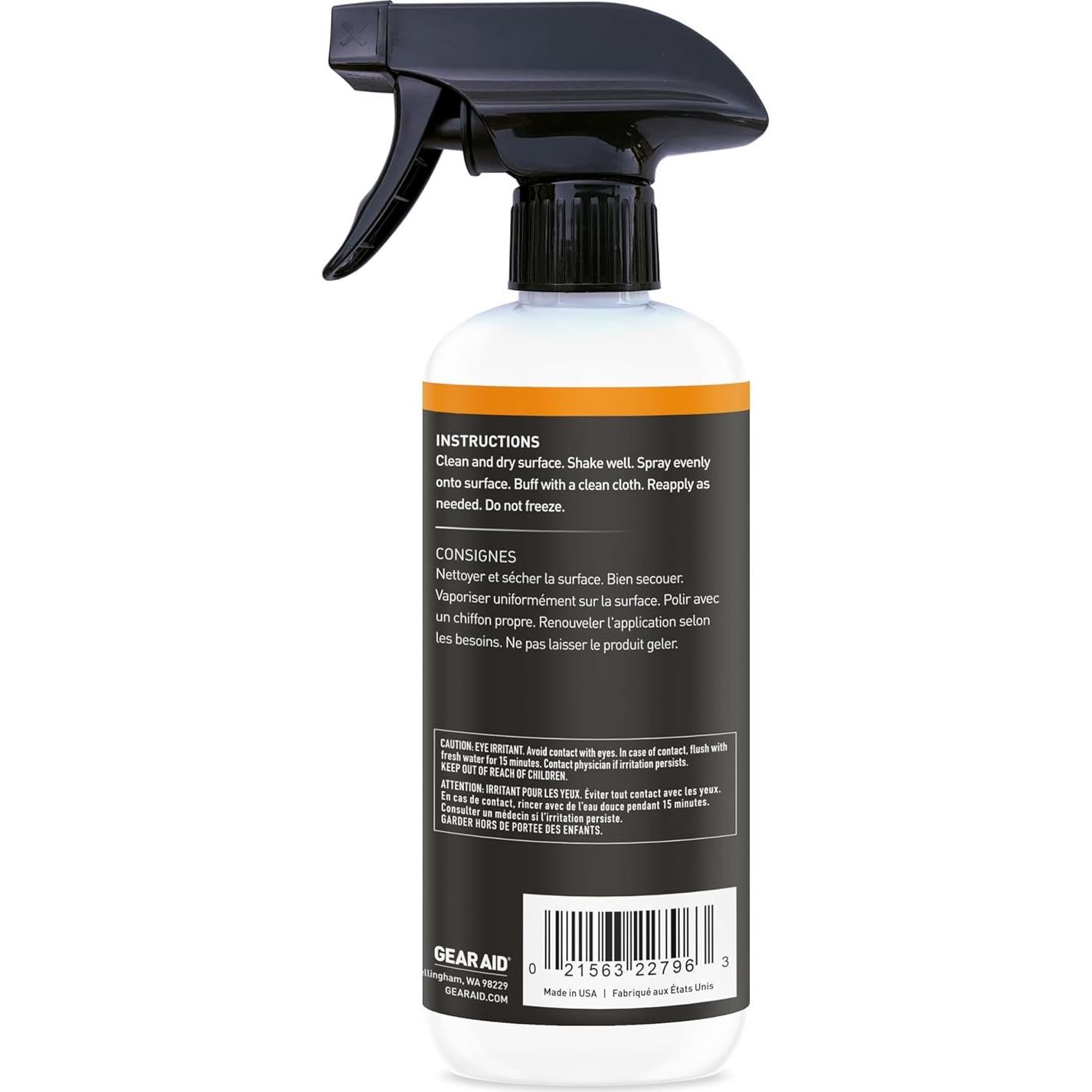 Spray Protector UV GEAR AID 478 ml para Equipos de Exterior