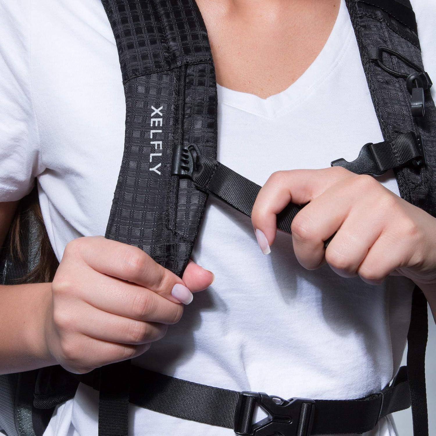 Mochila Impermeable Xelfly 25L Azul Profundo para Aventura