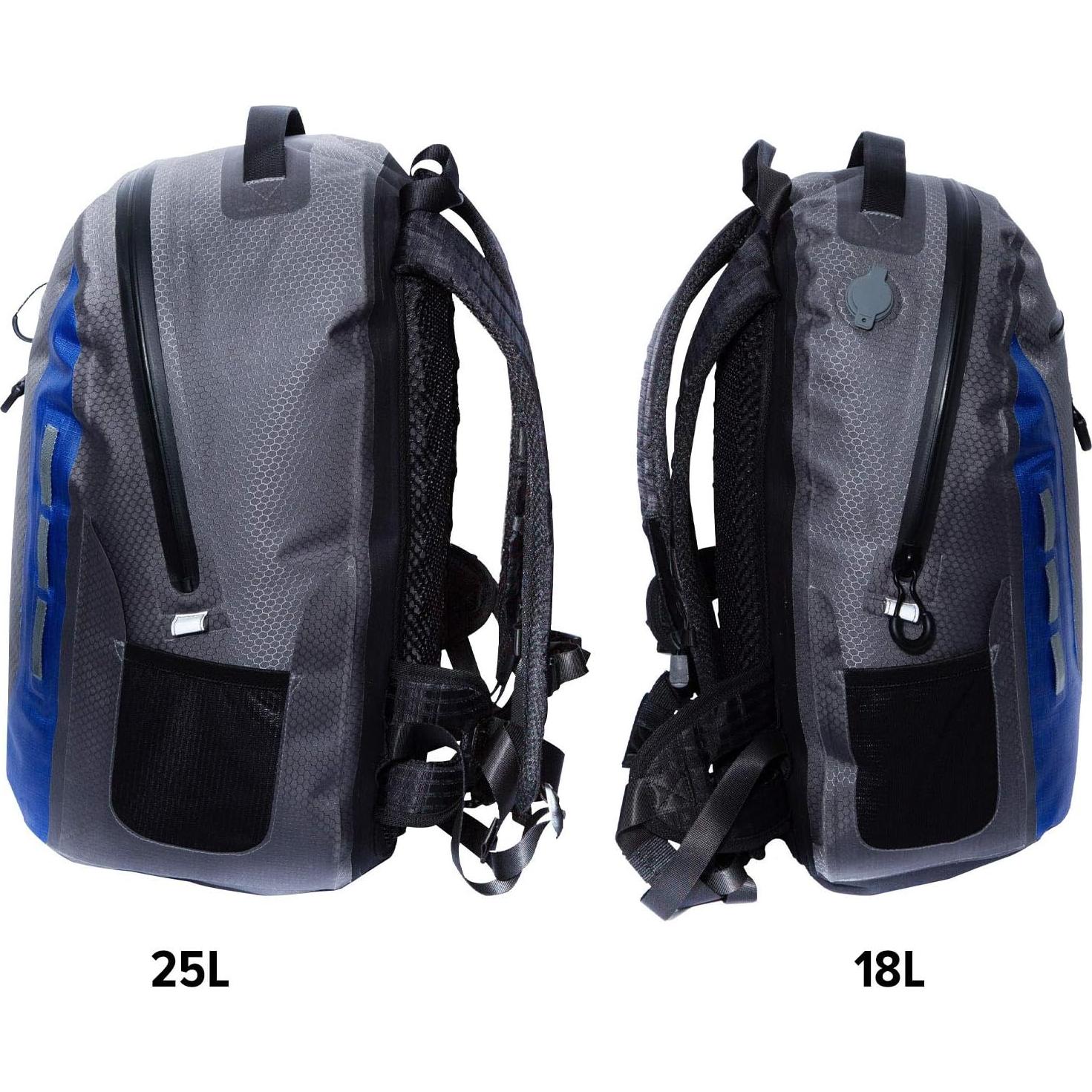 Mochila Impermeable Xelfly 25L Azul Profundo para Aventura