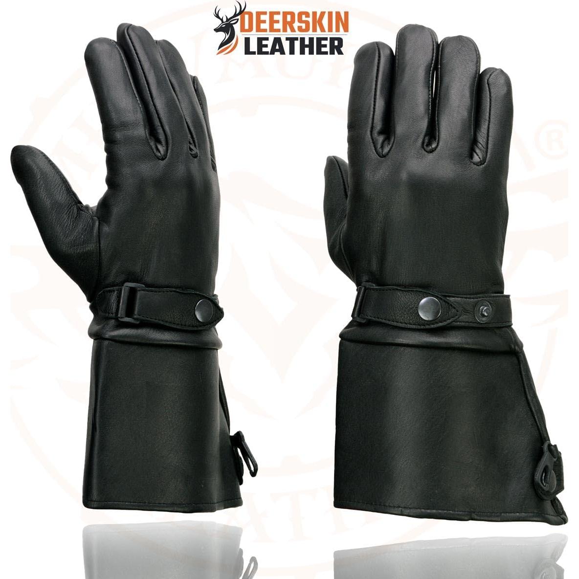 Guantes Térmicos de Piel de Ciervo Milwaukee SH857 para Hombre