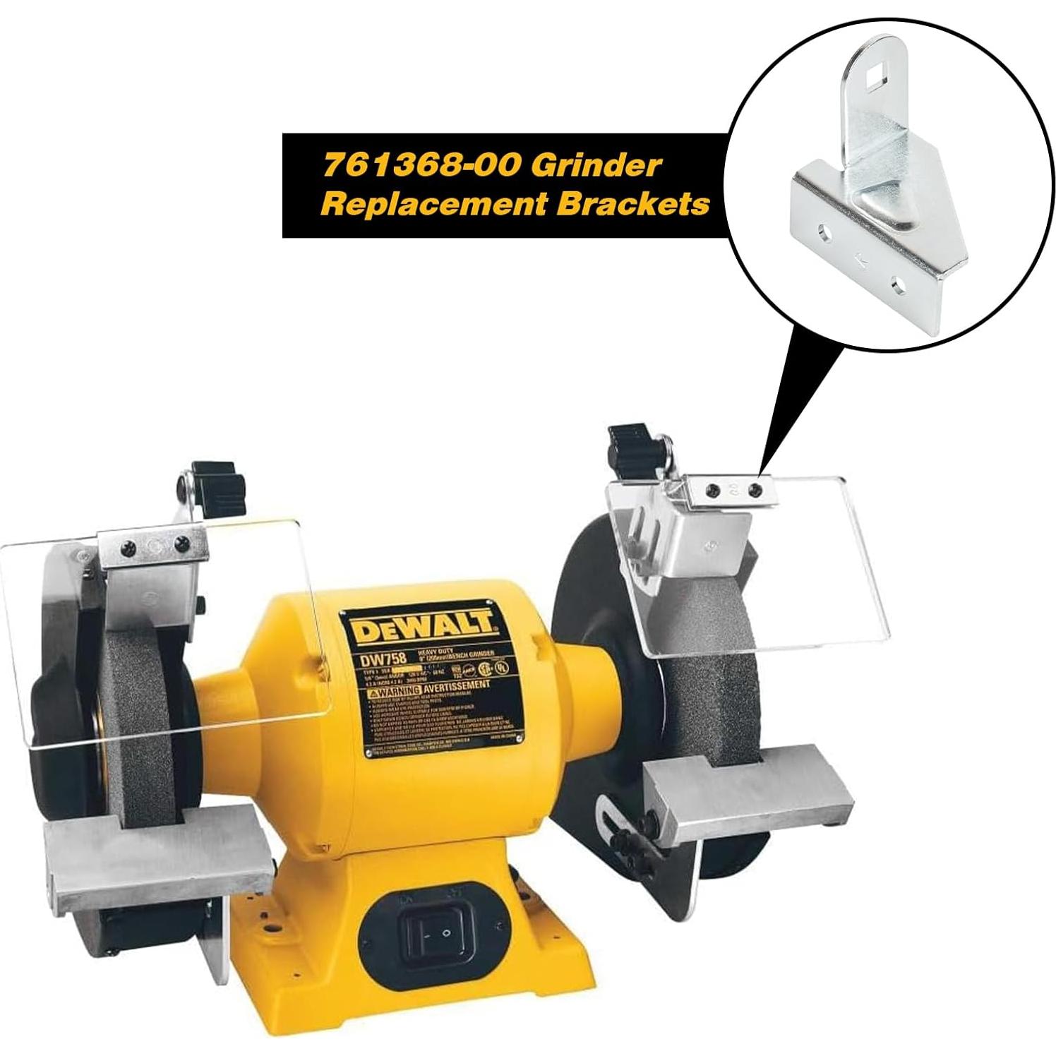 Soportes de Reemplazo DeWalt 761368-00 para Esmeril de Banco