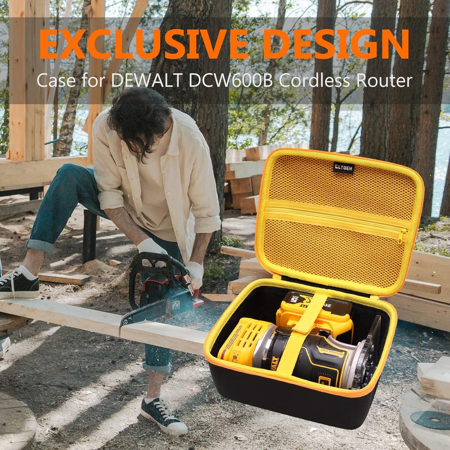Funda LTGEM para Router DEWALT DCW600B/DWP611 20V Max