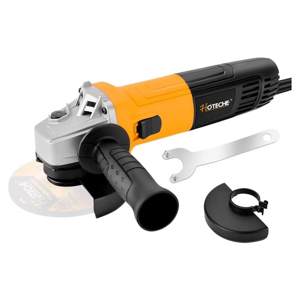 Amoladora Angular Hoteche 4.5" 710W 6A para Metal y Masonería