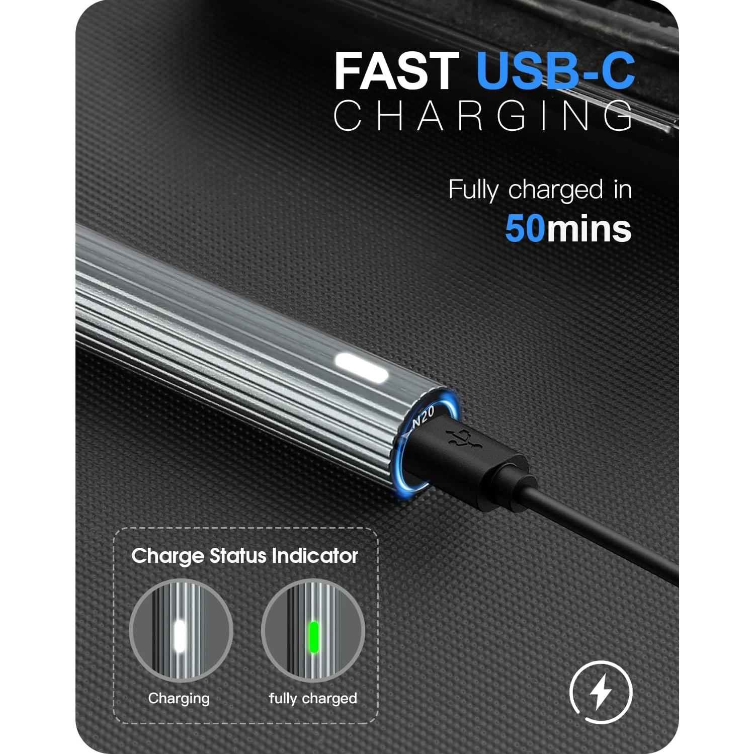 Destornillador Eléctrico Kingsdun 36 en 1 Recargable con LED