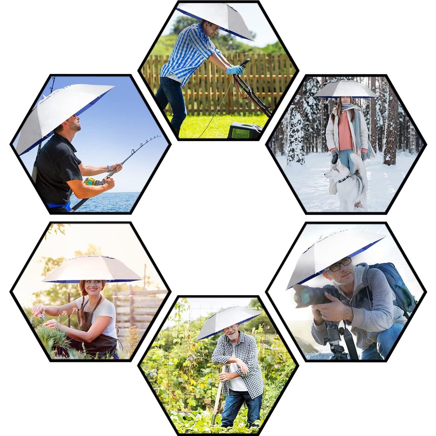 Sombrero Paraguas Plegable NEW-Vi para Pesca 94.9 cm