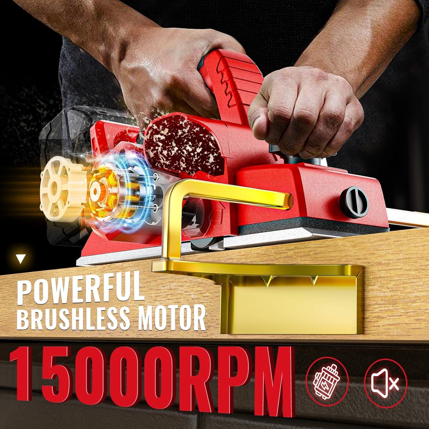 Planificador Eléctrico Inalámbrico MtiolHig 15000 RPM 82mm