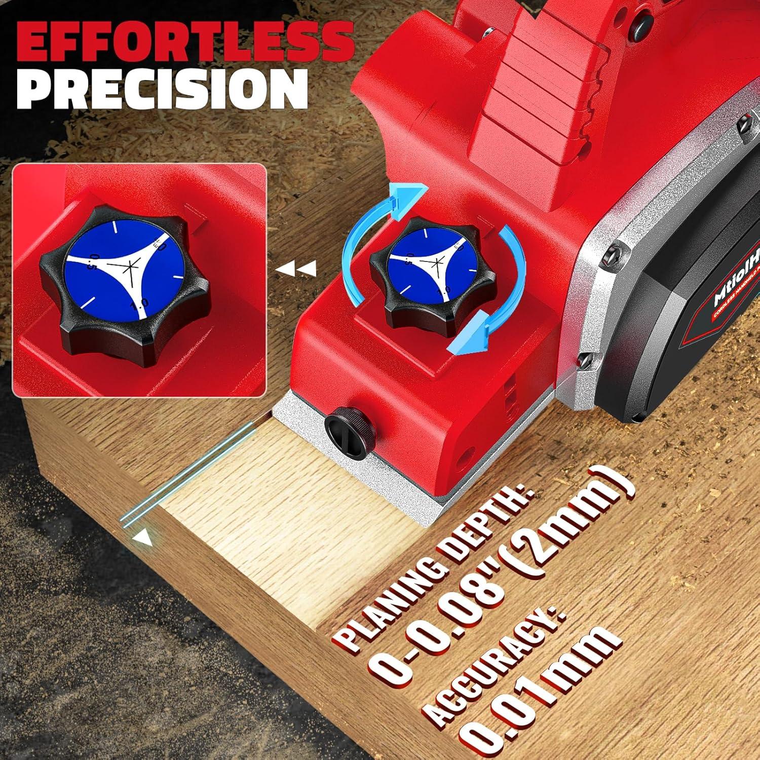 Planificador Eléctrico Inalámbrico MtiolHig 15000 RPM 82mm