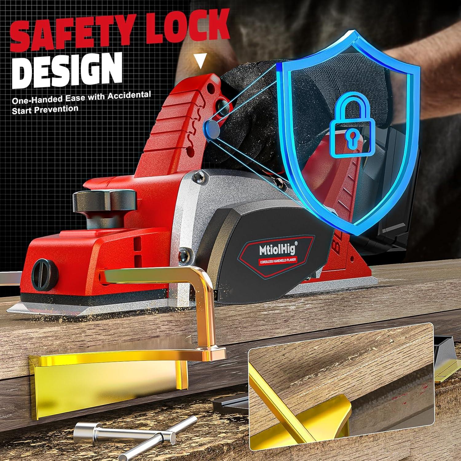 Planificador Eléctrico Inalámbrico MtiolHig 15000 RPM 82mm