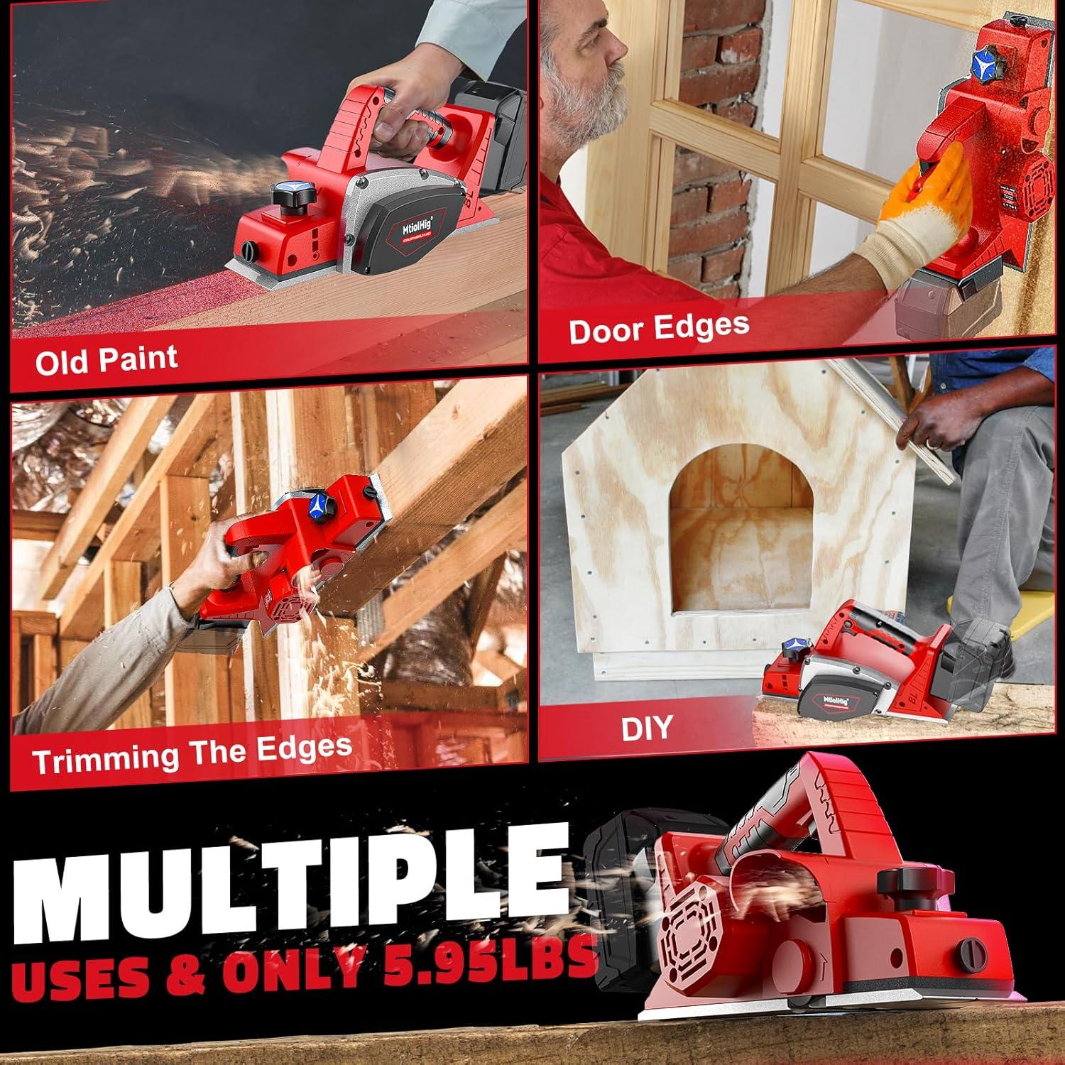 Planificador Eléctrico Inalámbrico MtiolHig 15000 RPM 82mm