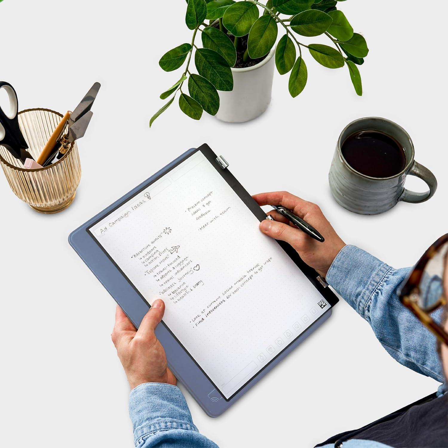 Rocketbook Pro Cuaderno Inteligente Reutilizable A4 Azul