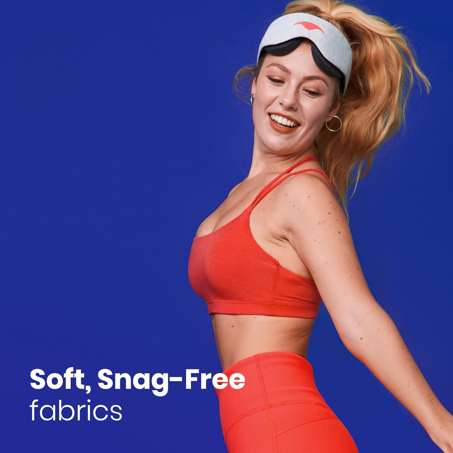 Manta Sleep - Máscara para Dormir Ajustable 100% Bloqueo Luz