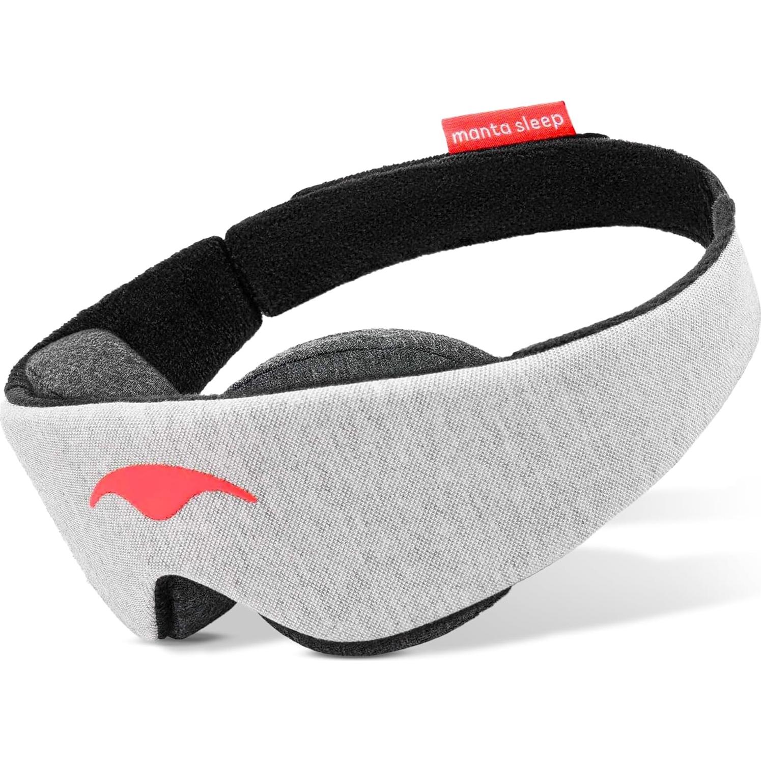 Manta Sleep - Máscara para Dormir Ajustable 100% Bloqueo Luz