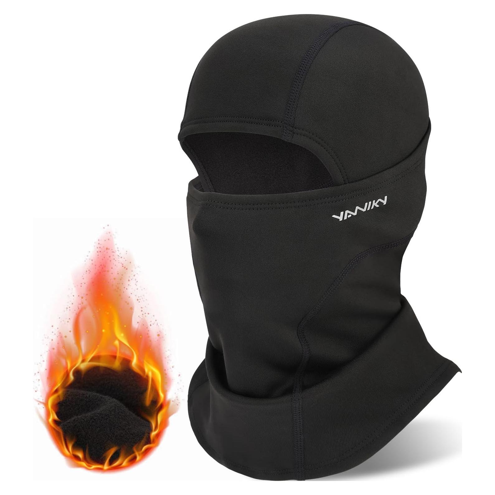 Balaclava Térmica YANIKY para Esquí y Motocicleta - Negro