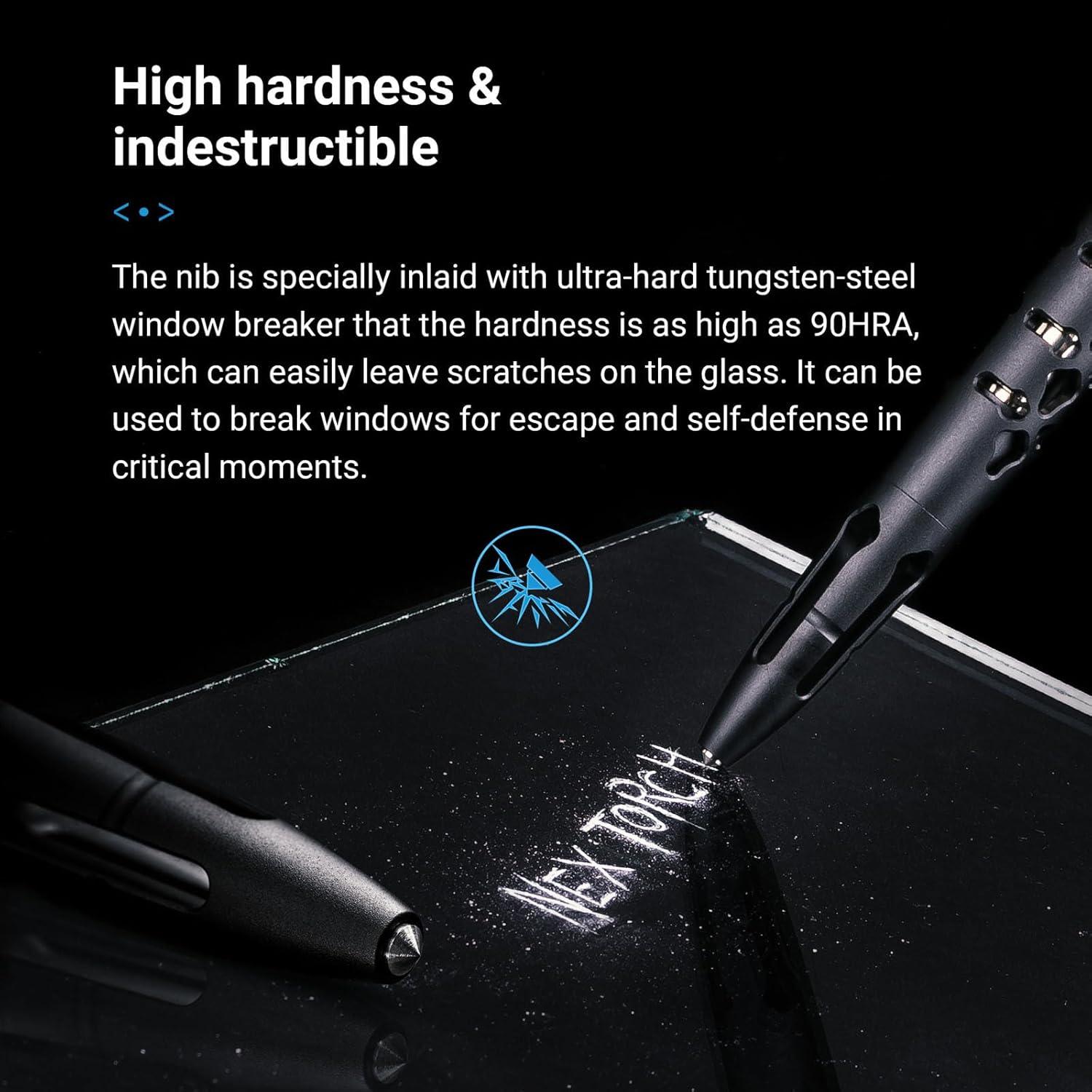 Bolígrafo Táctico NEXTORCH NP20 con Punta Rompe Cristales