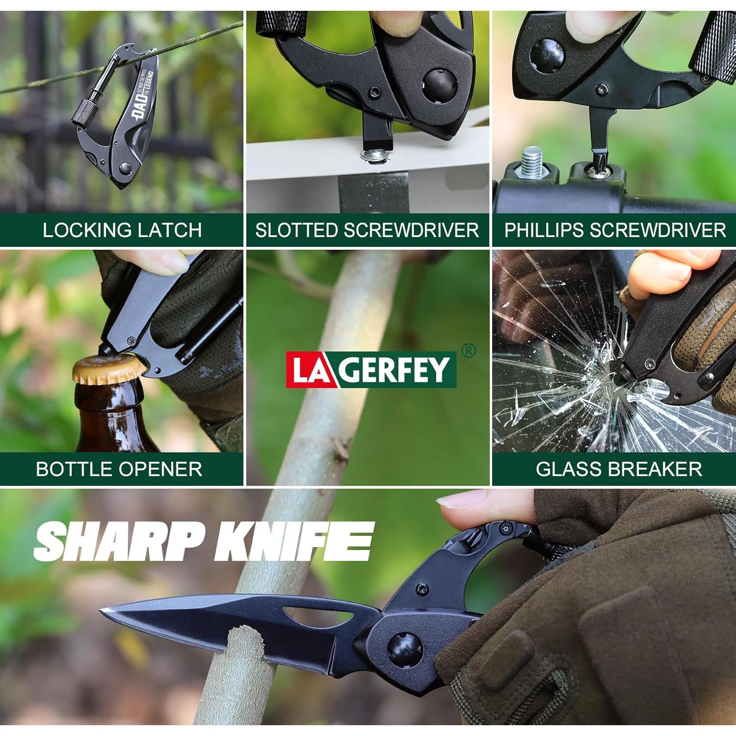 Multiherramienta Grabada Lagerfey para Papá - Regalo Ideal