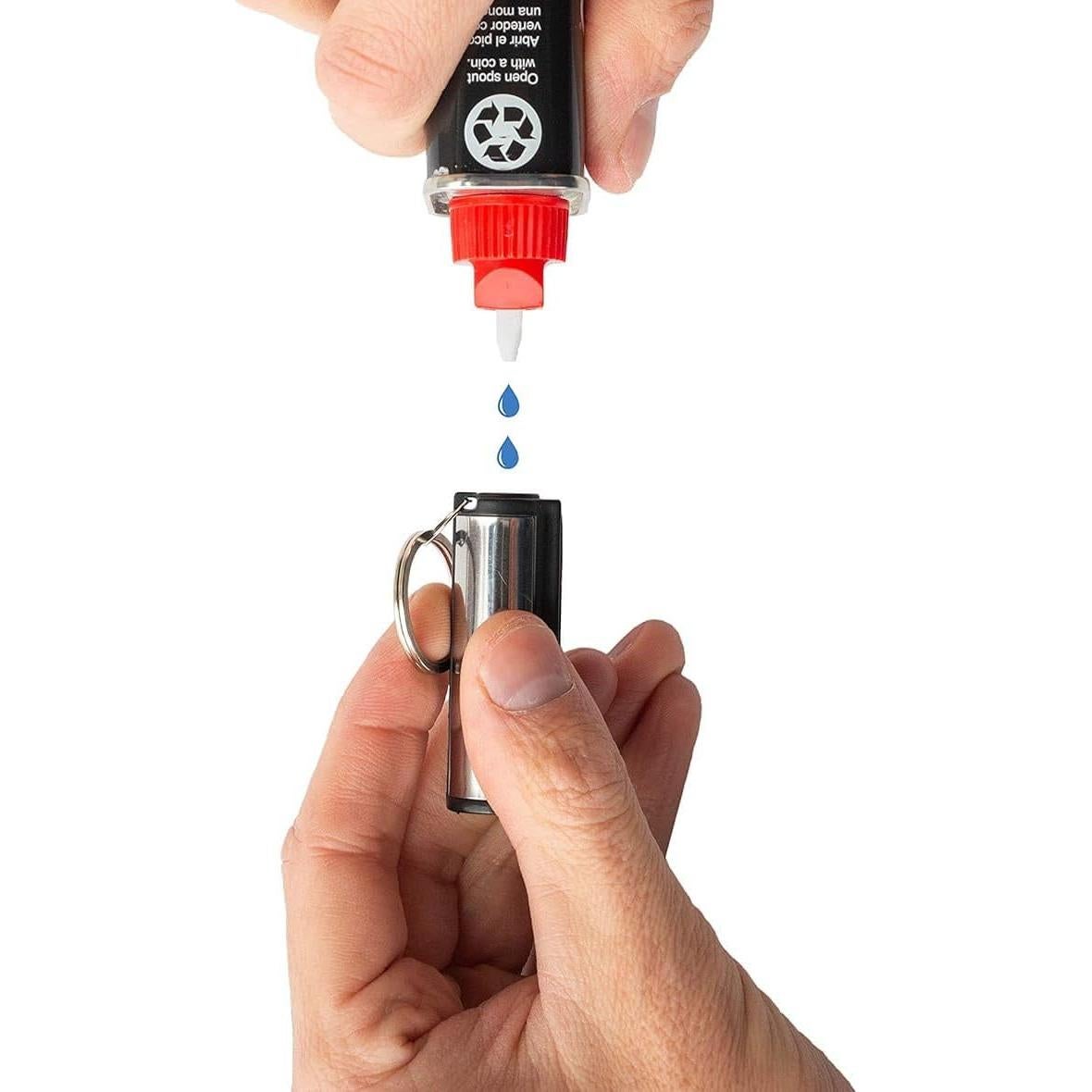 Encendedor a Prueba de Agua AMNSUNNARI 6PCS con Llavero