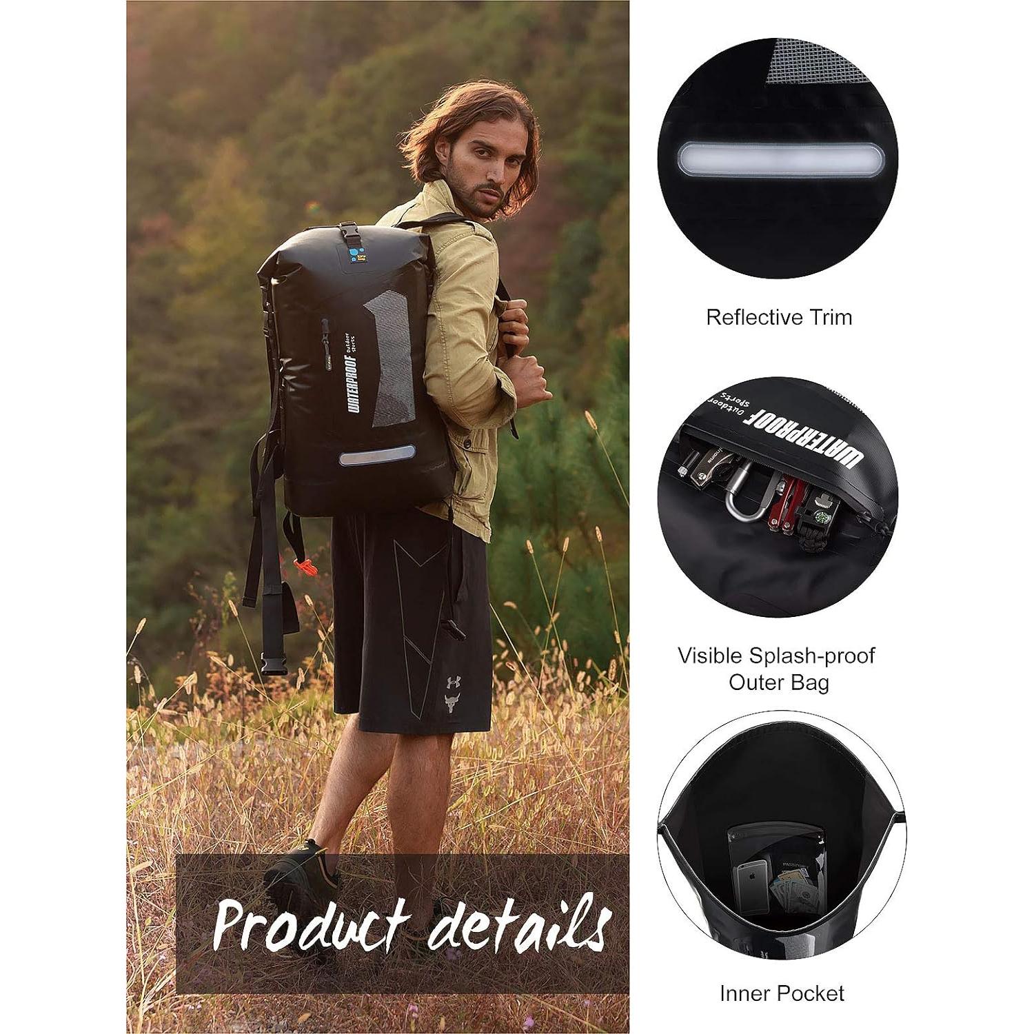 Mochila Impermeable IDRYBAG 20L/30L/40L para Aventura