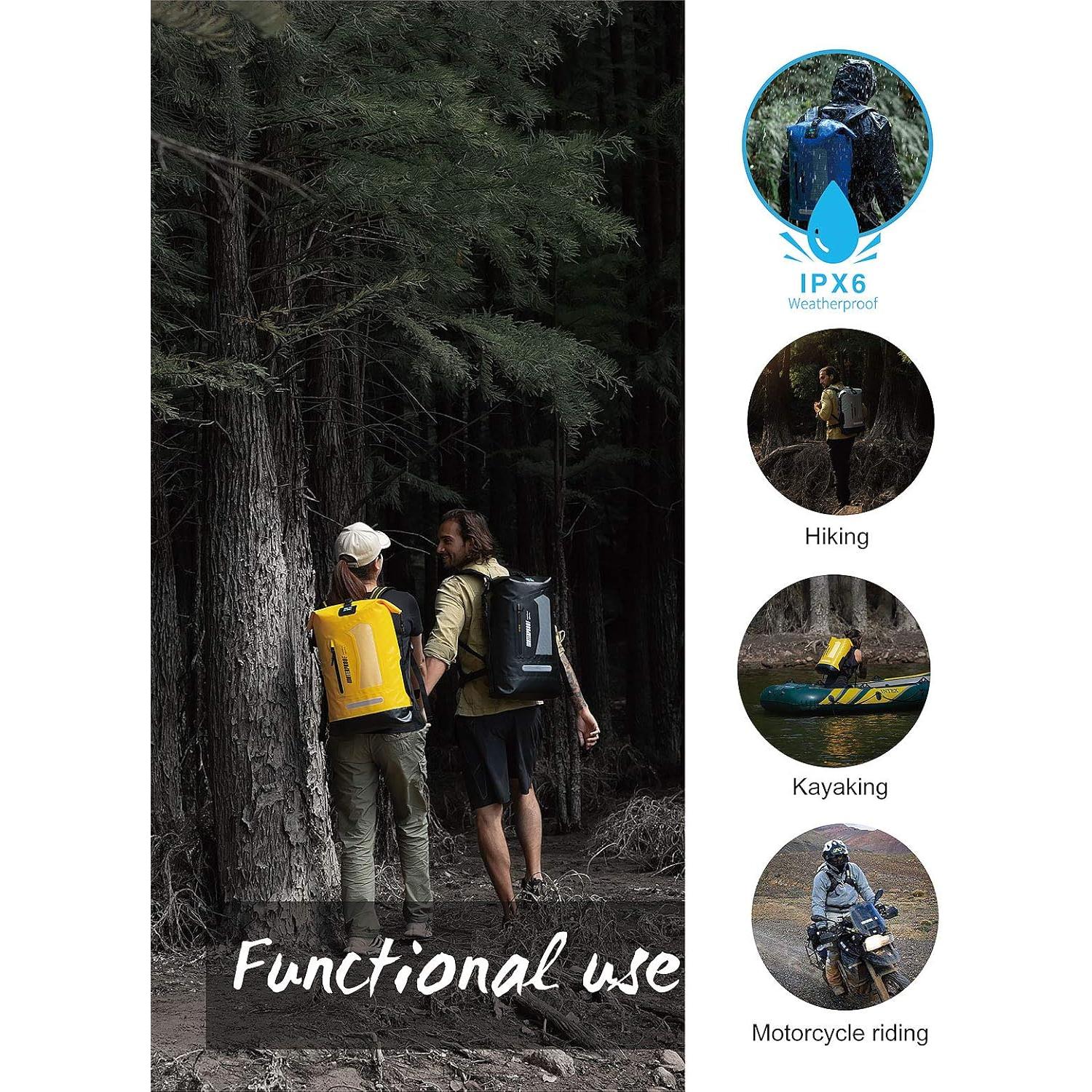 Mochila Impermeable IDRYBAG 20L/30L/40L para Aventura