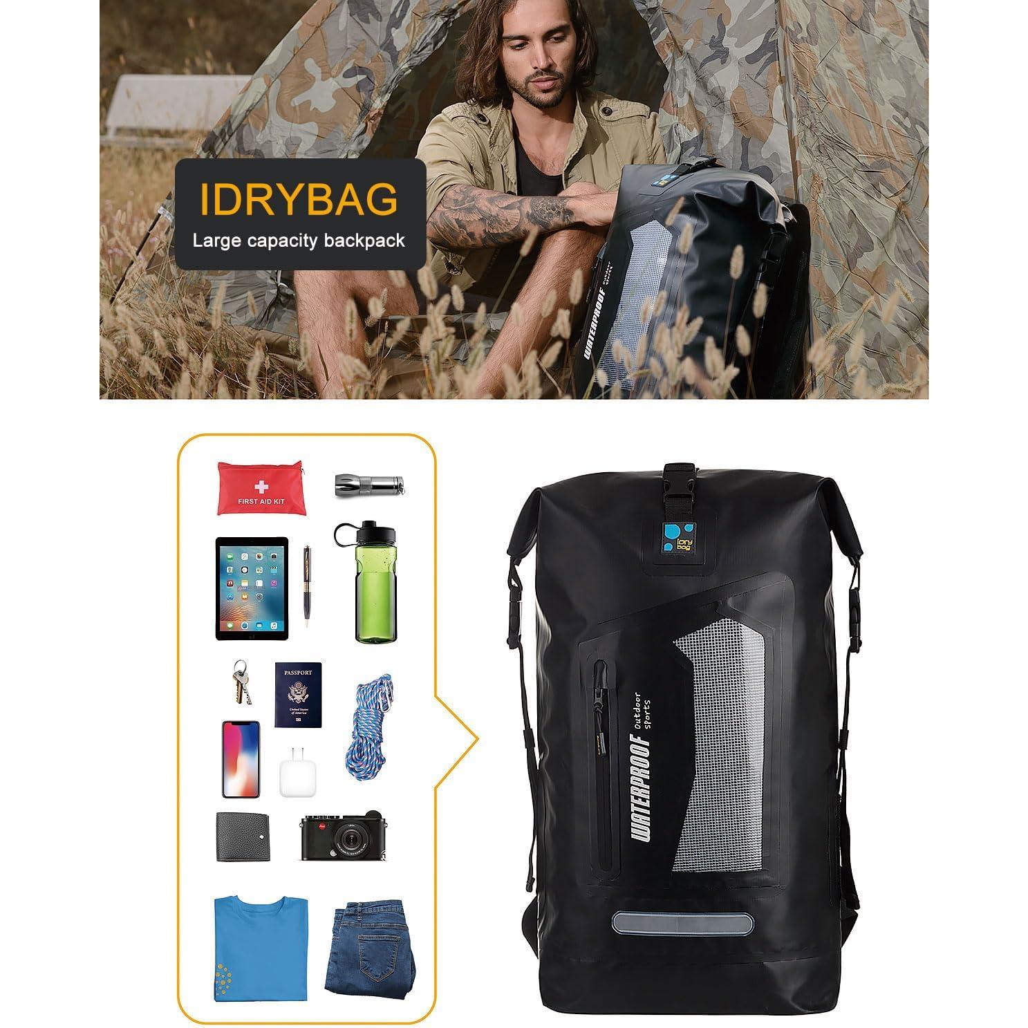 Mochila Impermeable IDRYBAG 20L/30L/40L para Aventura