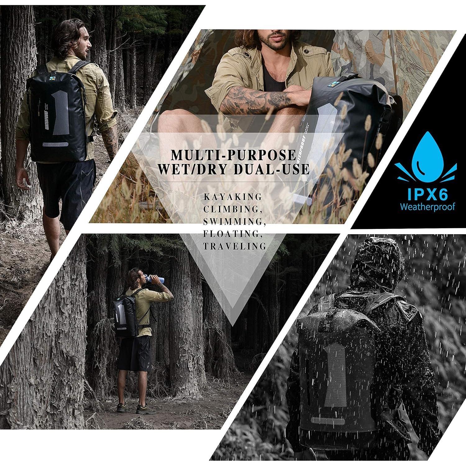 Mochila Impermeable IDRYBAG 20L/30L/40L para Aventura