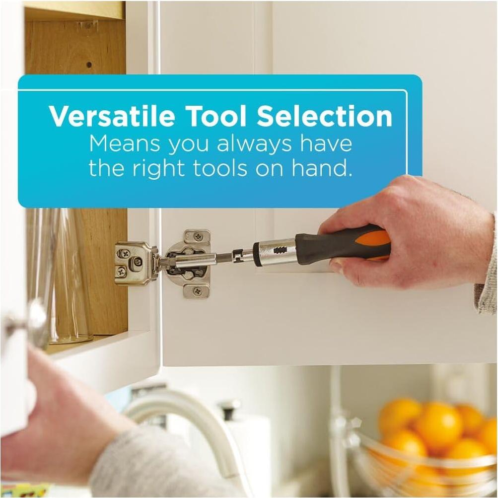 Kit de Herramientas Inalámbrico BLACK+DECKER 8V MAX 57 Piezas