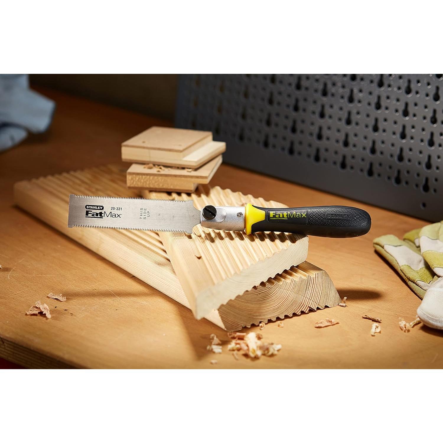 Stanley 0-20-331 Mini-Pull Saw, Black/Silver