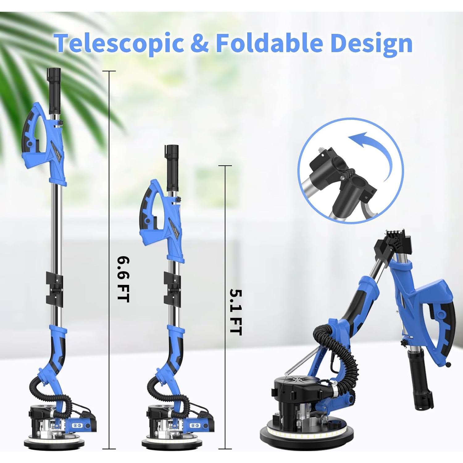 Lijadora de Paneles de Yeso AZZUNO 12A 5 Velocidades 800-1900RPM